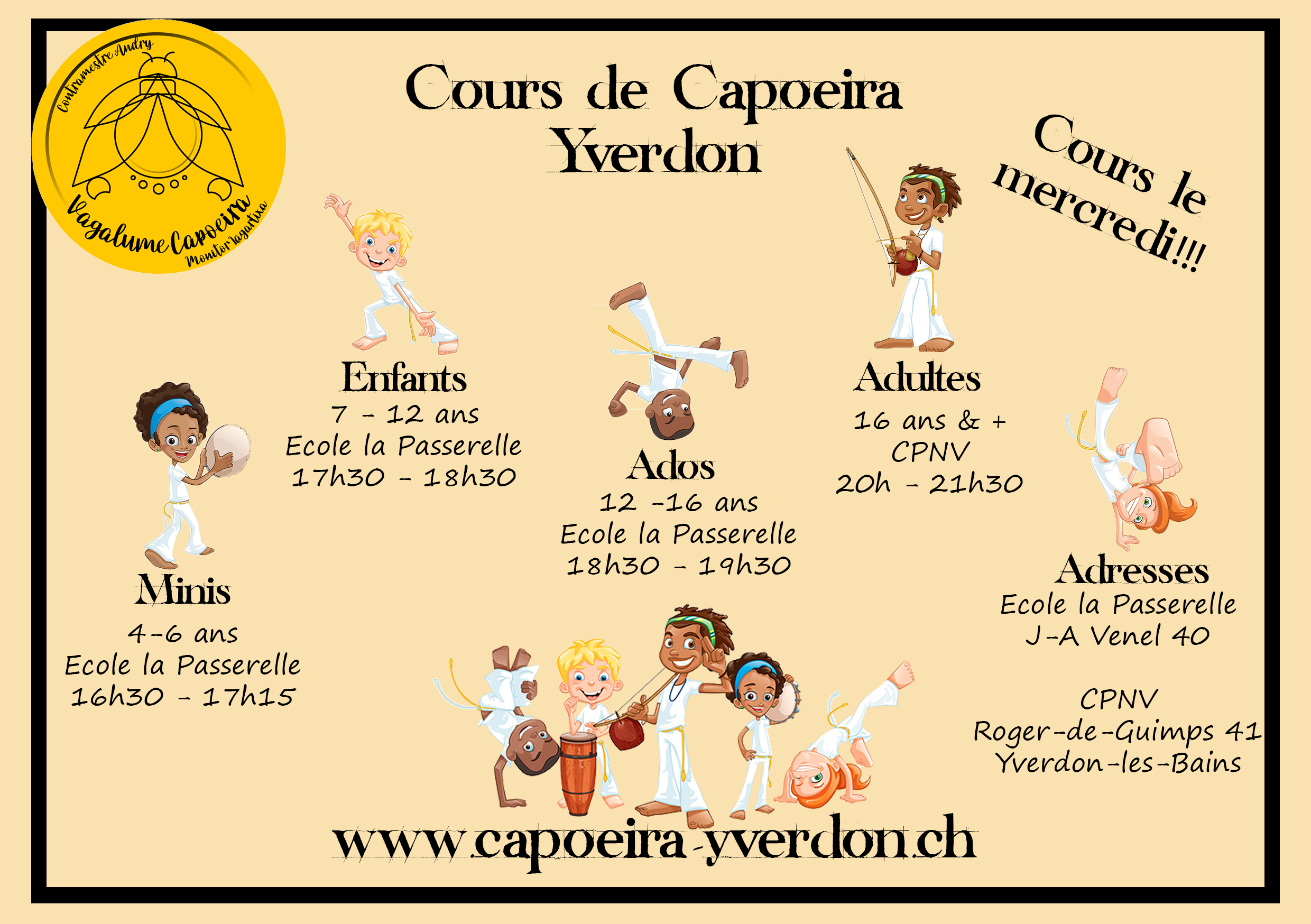 Flyer horaires
